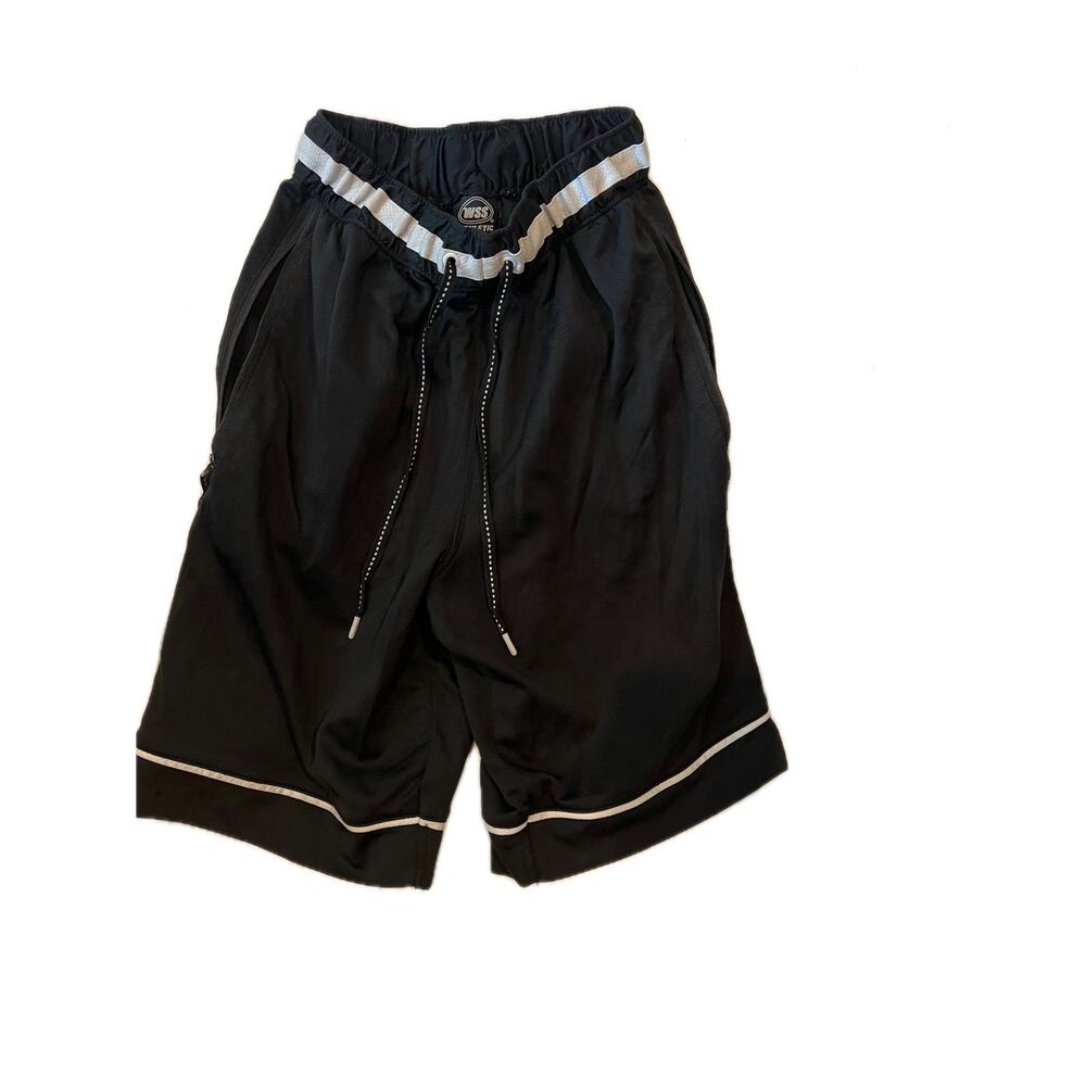 WSS Athletic Black Basketball Shorts Men's Size S